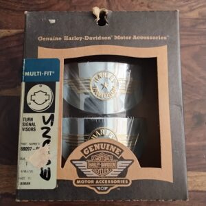 RWHQ250042 - Genuine Harley Davidson Motor Accesories. Turn Signal Visors 68097-96