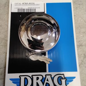 RWHQ250182 - Drag Specialties Screw-In Locking gas Cap 0703-0231