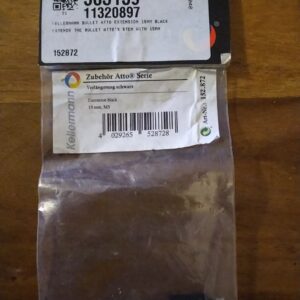 RWHQ250157 - Motorcycle Storehouse 563159 Kellermann Bullet Atto Extension 15mm Black