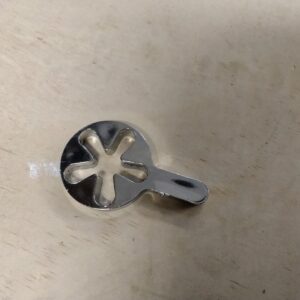 RWHQ250167 - Motorcycle Storehouse Throttle screw extension lever. Chrome 906052