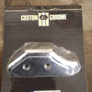 RWHQ250175 - Custom Chrome Rear Brake Master Cylinder cover. 130019